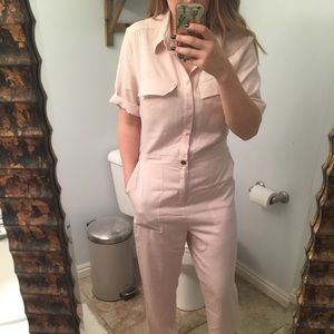 Light pink ASOS jumpsuit